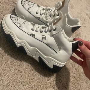 Maison Martin Margiela inspired White and Black Sneakers